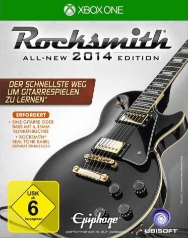 Rocksmith 2014 Edition box art for Xbox One